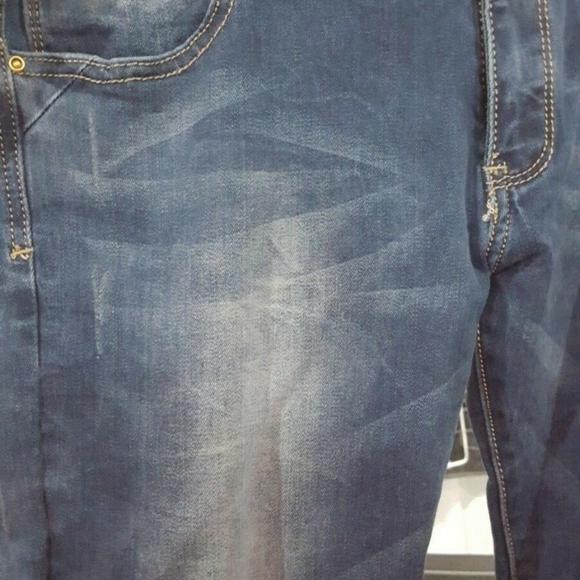 Italian fade skiny jean bead embroidery waist cuff - Picture 5 of 10